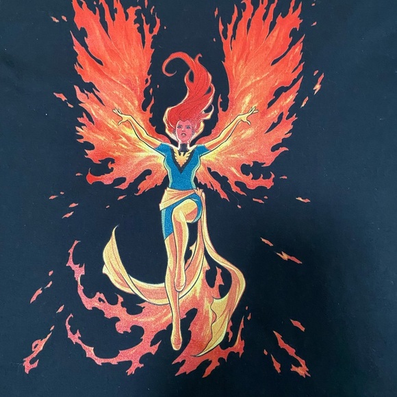 Marvel X Men Jean Grey Black T-Shirt
Size 2X - Picture 3 of 6